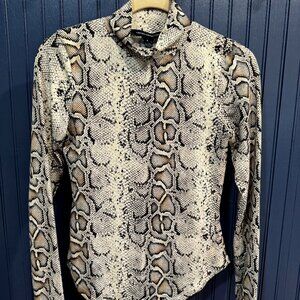 French Connection Mock-neck Top